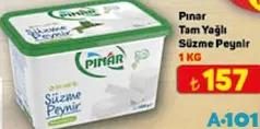 PINAR TAM YAĞLI SÜZME PEYNİR 1 KG PINAR TAM YAĞLI SÜZME PEYNİR 1 KG
